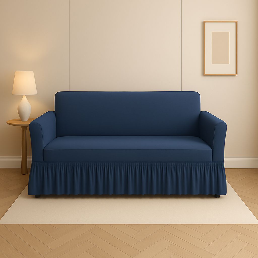 Light Cream Embossed Leaf Set