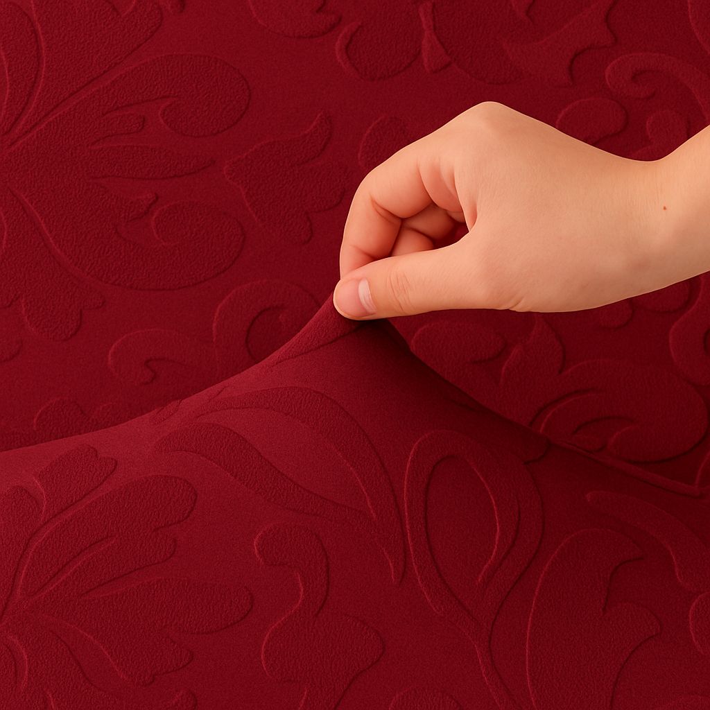 Denim Blue Chevron Sectional