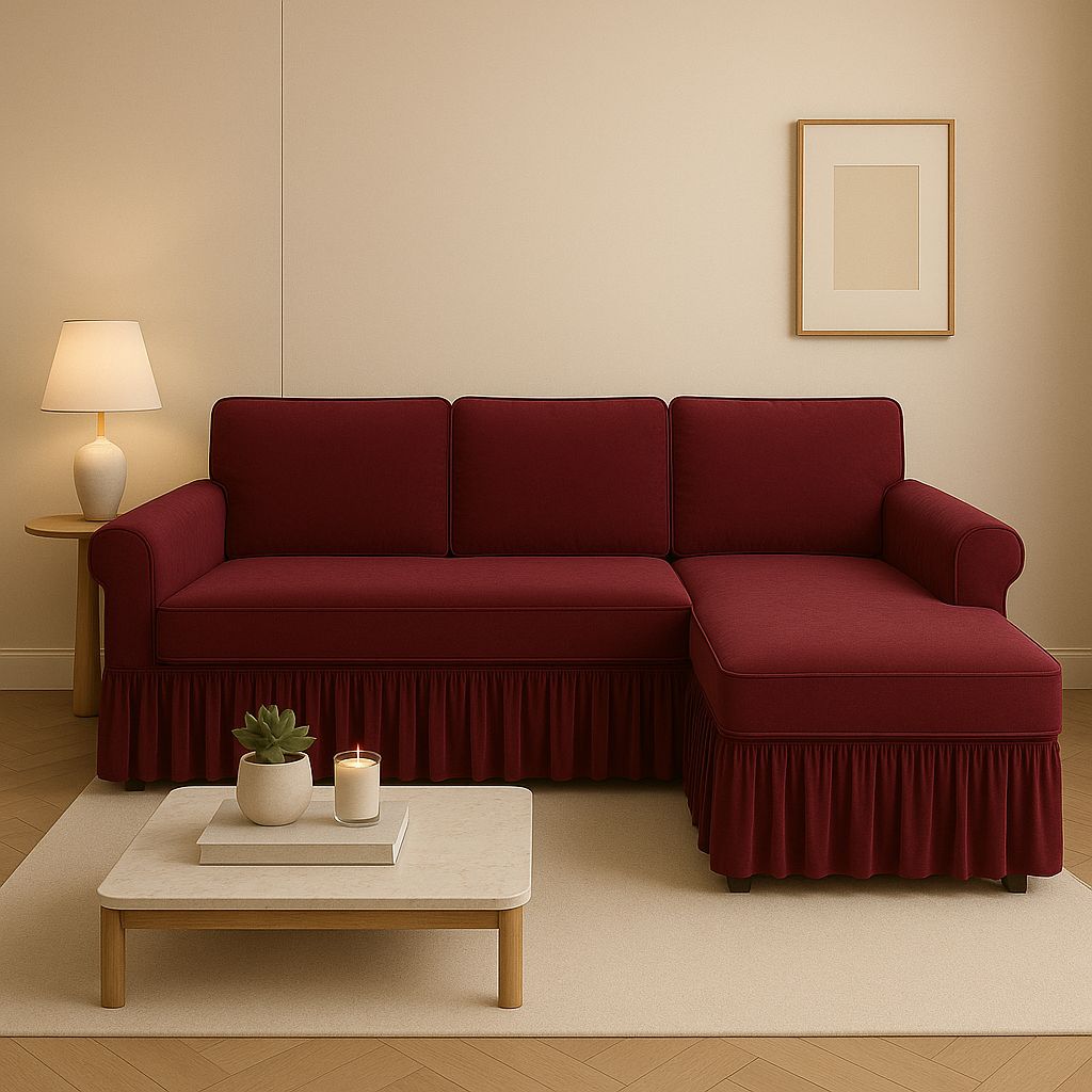 Chocolate Brown Basket Weave Cover