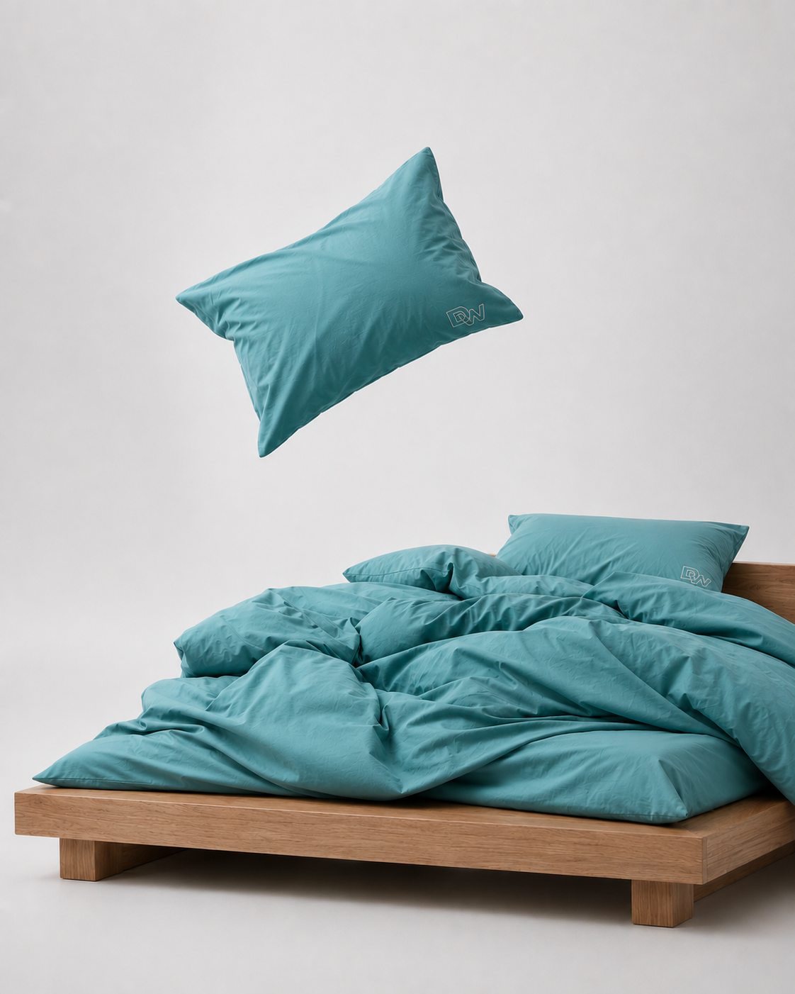 TURQUOISE BLUE BEDSPREAD