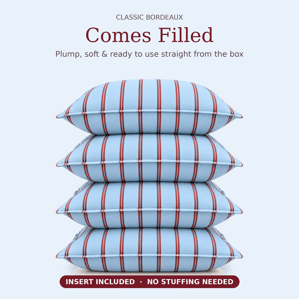 Classic Bordeaux Cushion