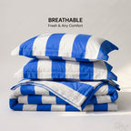 Blue & White bedspread