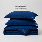 COBALT BLUE BEDSPREAD