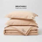 CHAMPAGNE BEIGE BEDSPREAD