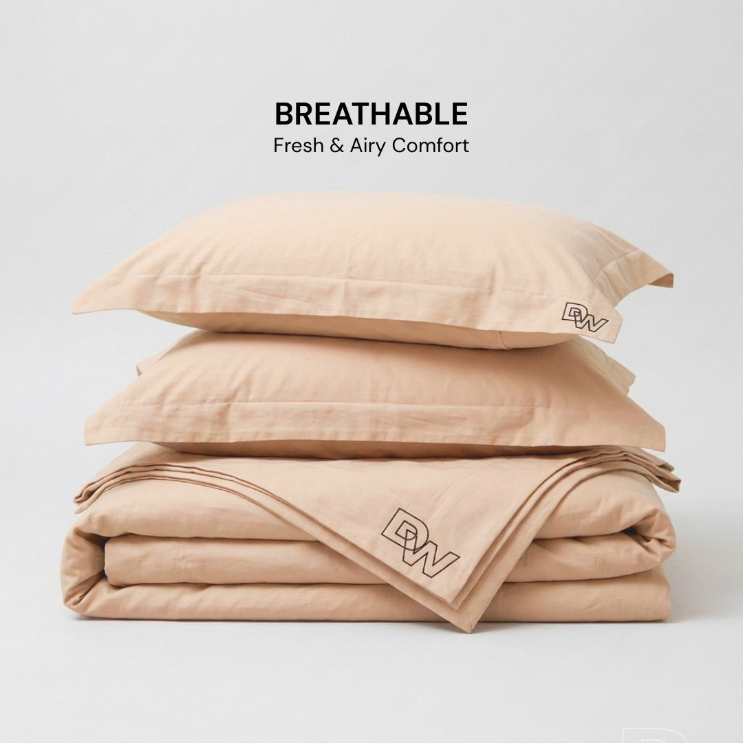 CHAMPAGNE BEIGE BEDSPREAD