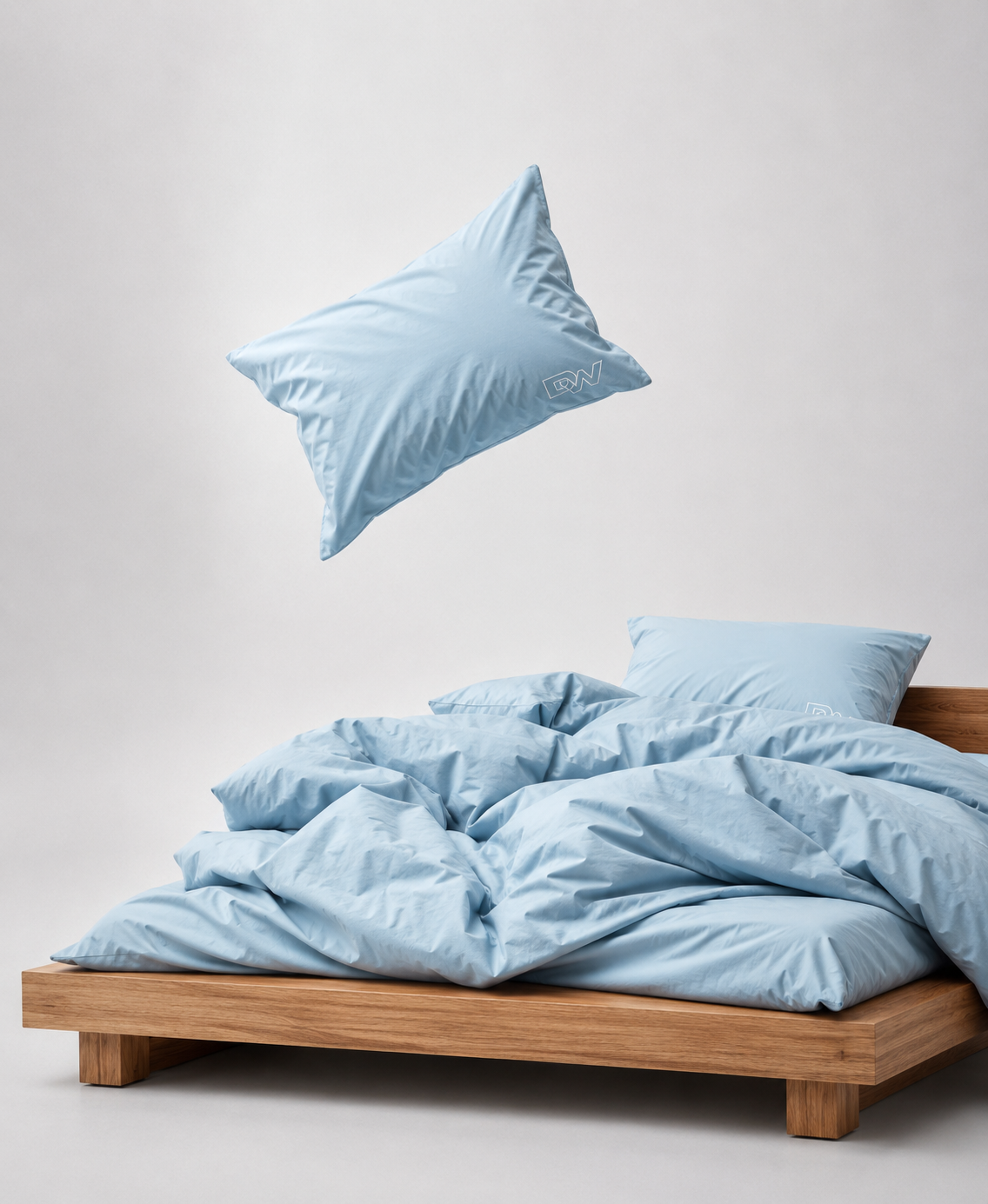 SERENE BLUE BEDSPREAD