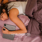 MAUVE MIST REVERSIBLE COMFORTER