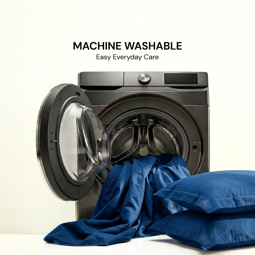 COBALT BLUE BEDSPREAD