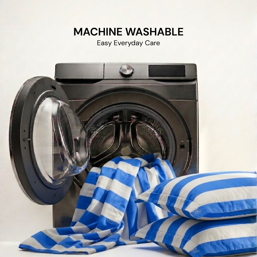 Blue & White bedspread