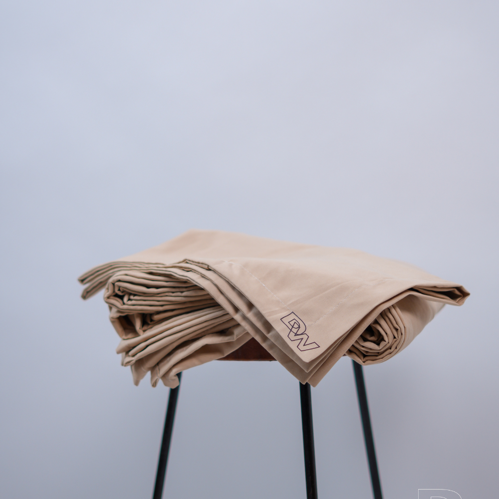 CHAMPAGNE BEIGE BEDSPREAD