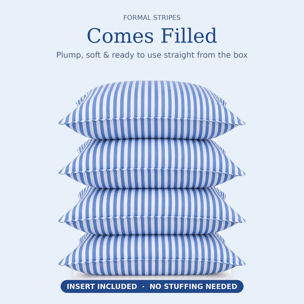 Formal Stripe Cushion