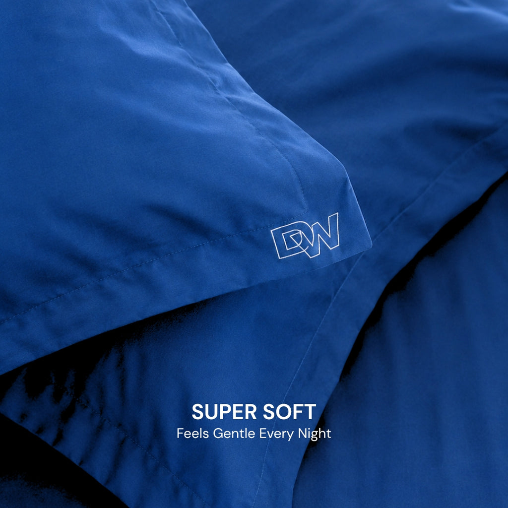 COBALT BLUE BEDSPREAD