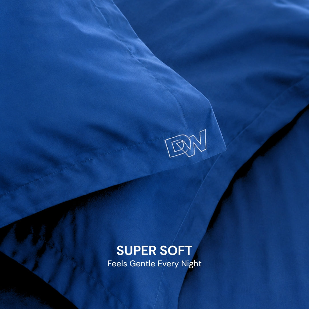 COBALT BLUE BEDSPREAD