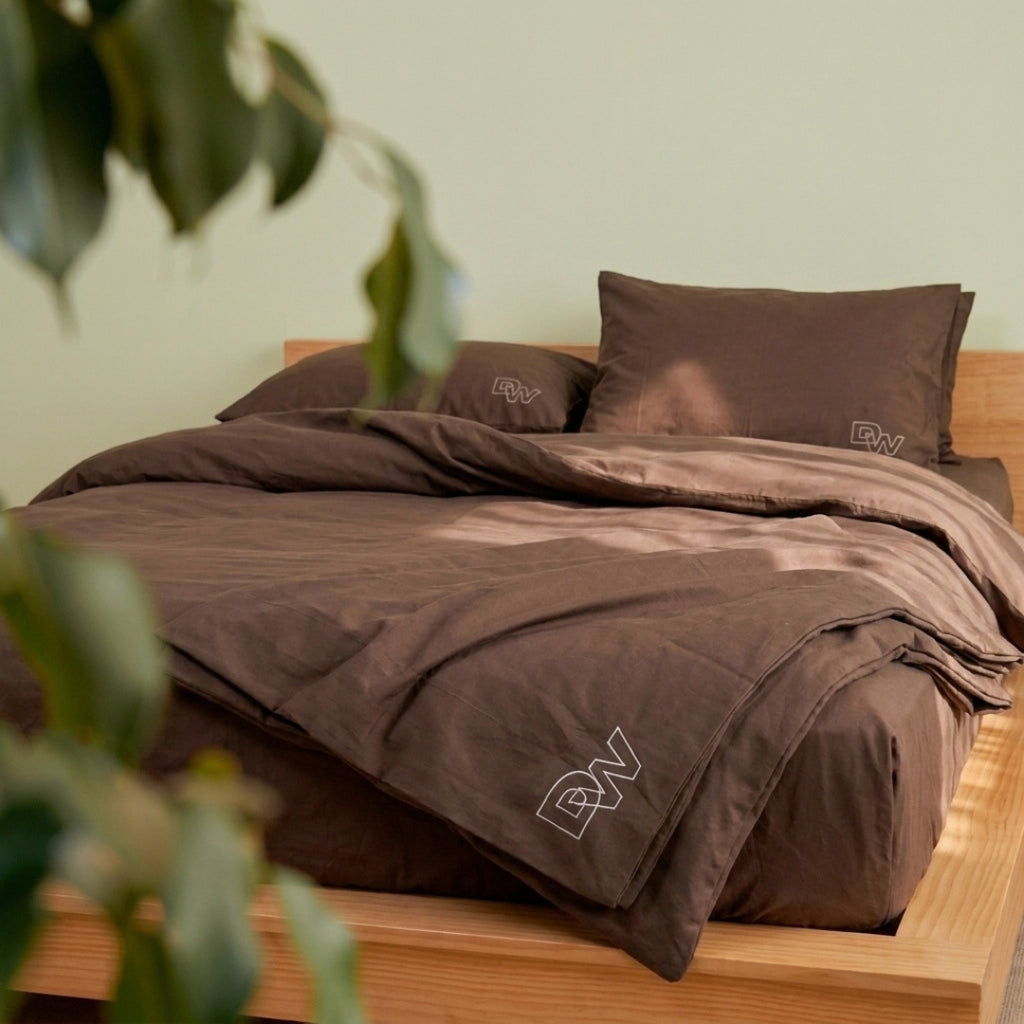 ESPRESSO BROWN BEDSPREAD