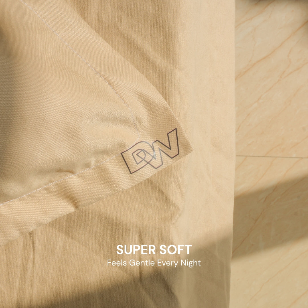 CHAMPAGNE BEIGE BEDSPREAD