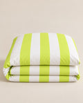 Green & White Duvet Cover