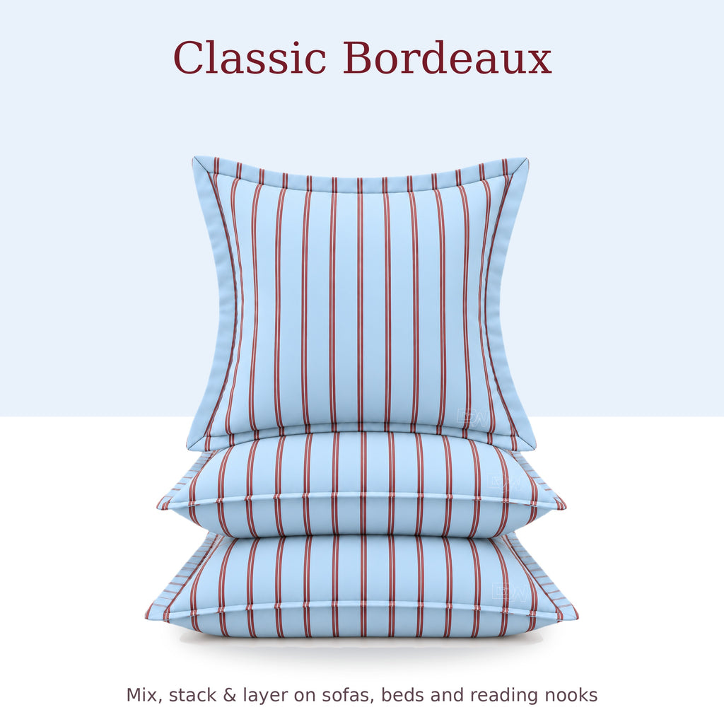 Classic Bordeaux Cushion