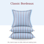 Classic Bordeaux Cushion