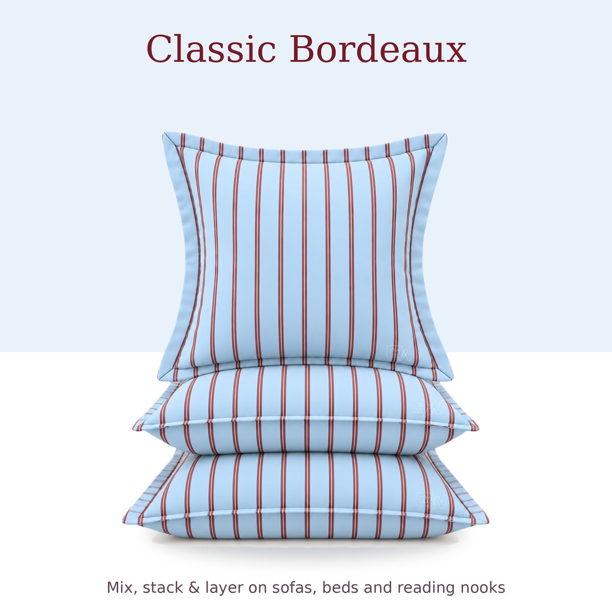 Classic Bordeaux Cushion