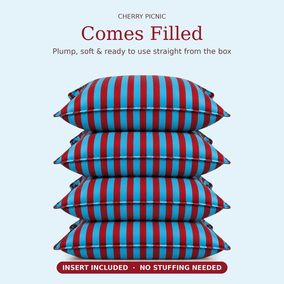 Cherry Picnic Cushion