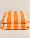 Sunset Orange Duvet Cover