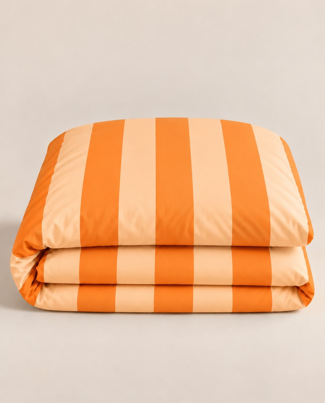 Sunset Orange Duvet Cover