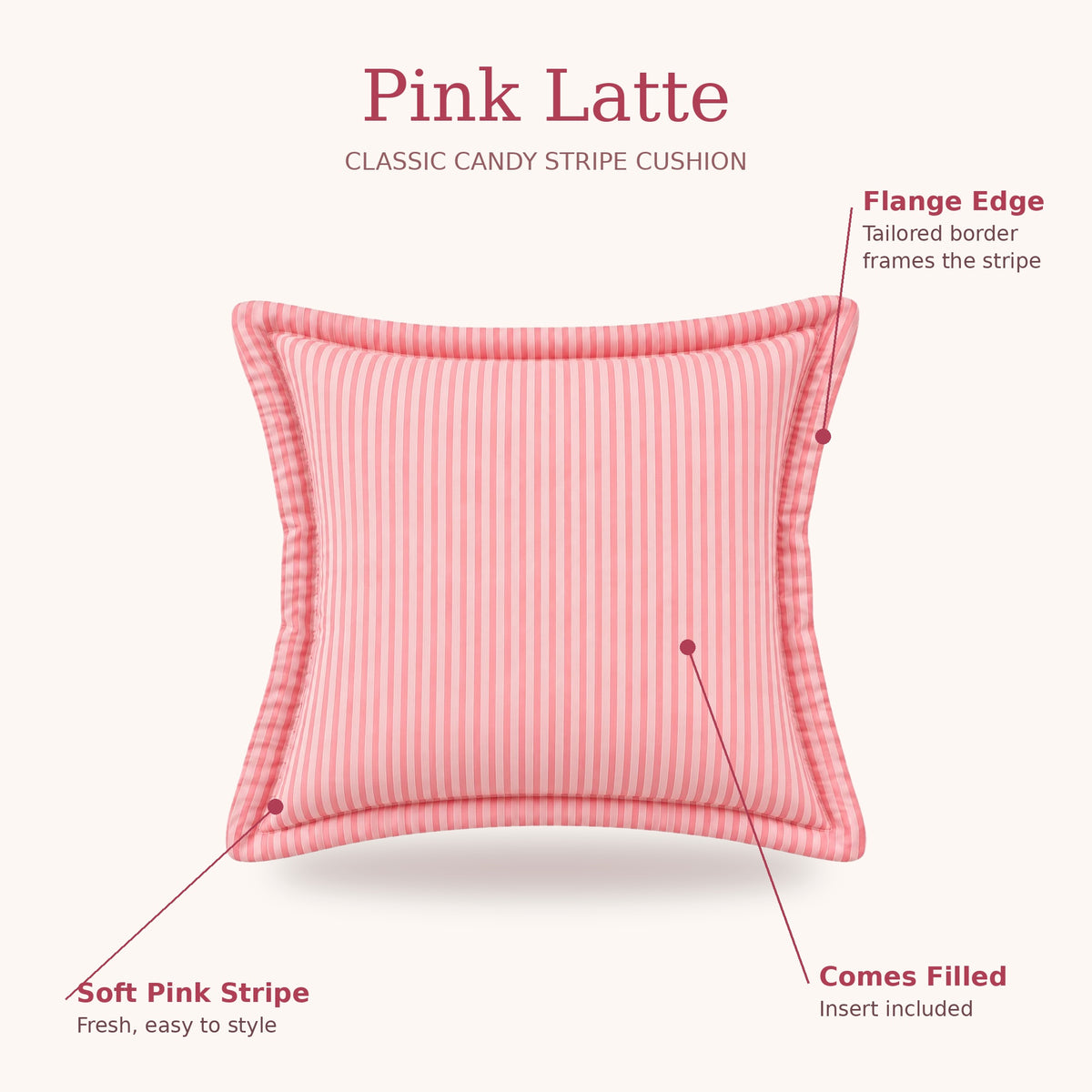 Pink Latte Cushion