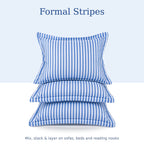 Formal Stripe Cushion