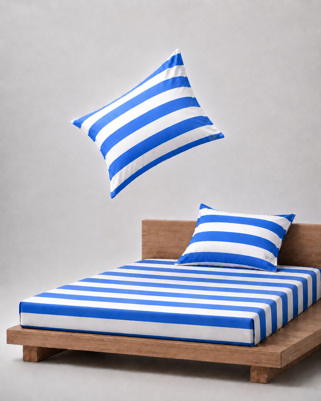 Blue & White bedspread