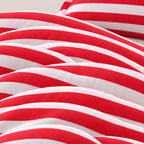 Red & White Duvet Cover