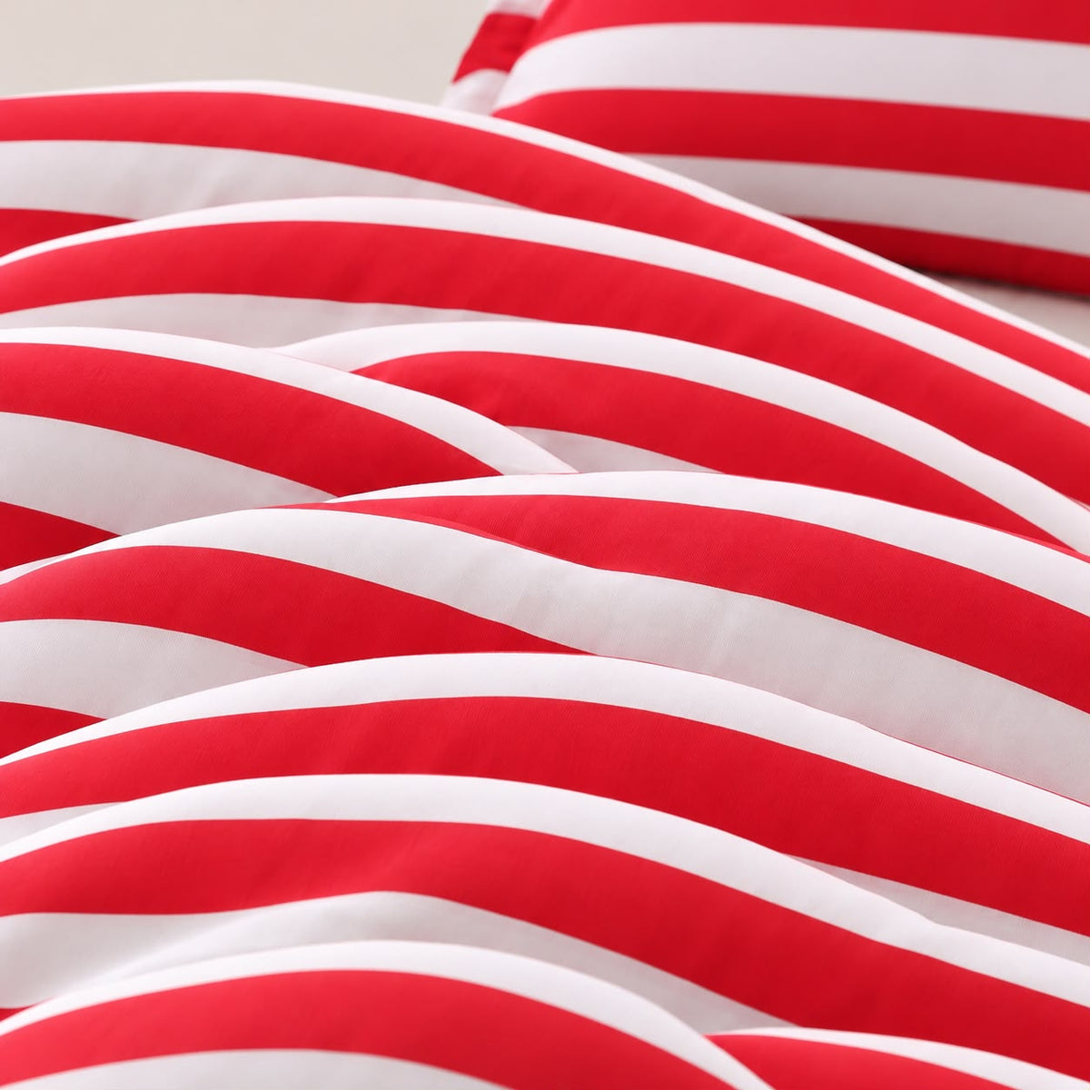 Red & White Duvet Cover