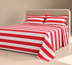 Red & White Duvet Cover