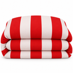 Red & White Duvet Cover