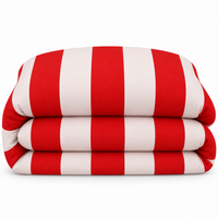Red & White Duvet Cover