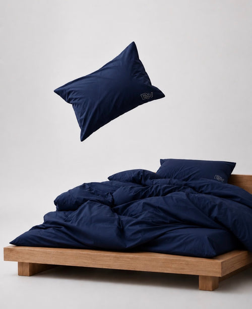 COBALT BLUE BEDSPREAD