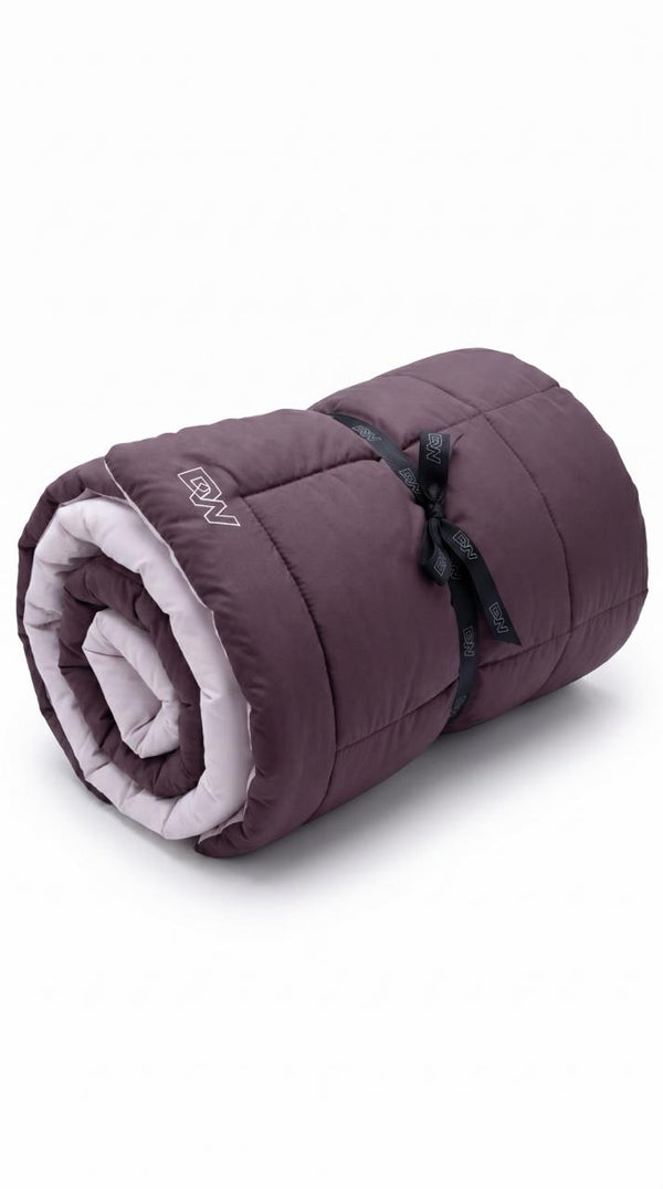 MAUVE MIST REVERSIBLE COMFORTER