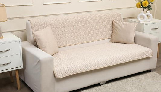 Chocolate Brown Gold Floral Cover