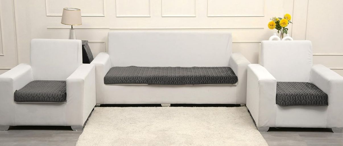 Navy White Teardrop Geometric Cover