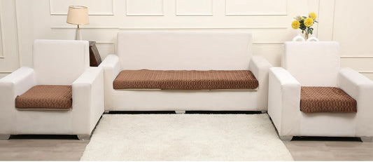 Dark Grey Geometric Seat Protector