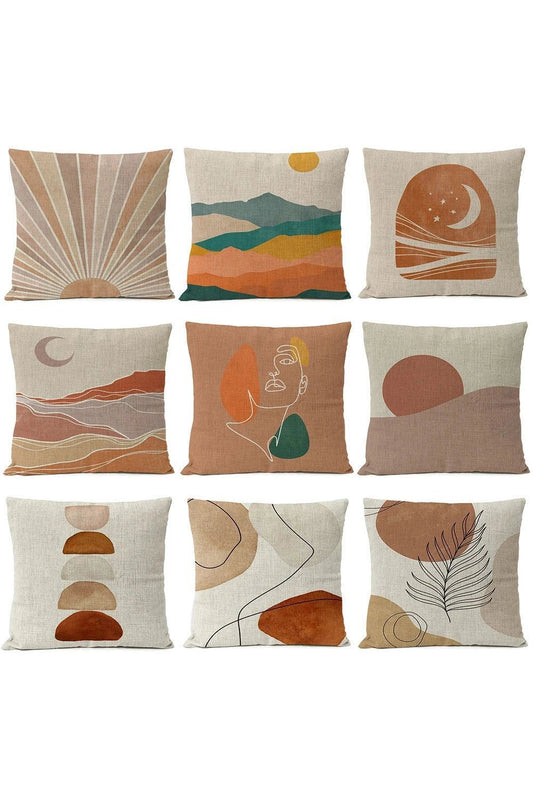 Modern Bohemian Desert Abstract Print Collection