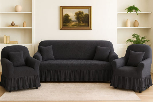 Deep Wine Tone-on-Tone Damask