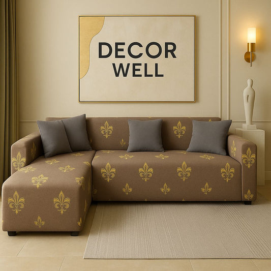 Textured Corduroy Beige Protector