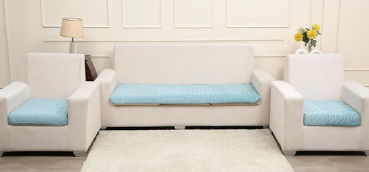 Charcoal Silver Palm Leaf Cover