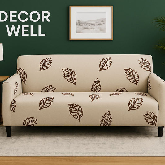 Jet Black Ruffle Sectional Cover