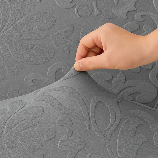 Teal Grey Diamond Pattern