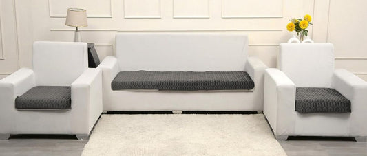 Navy White Teardrop Geometric Cover