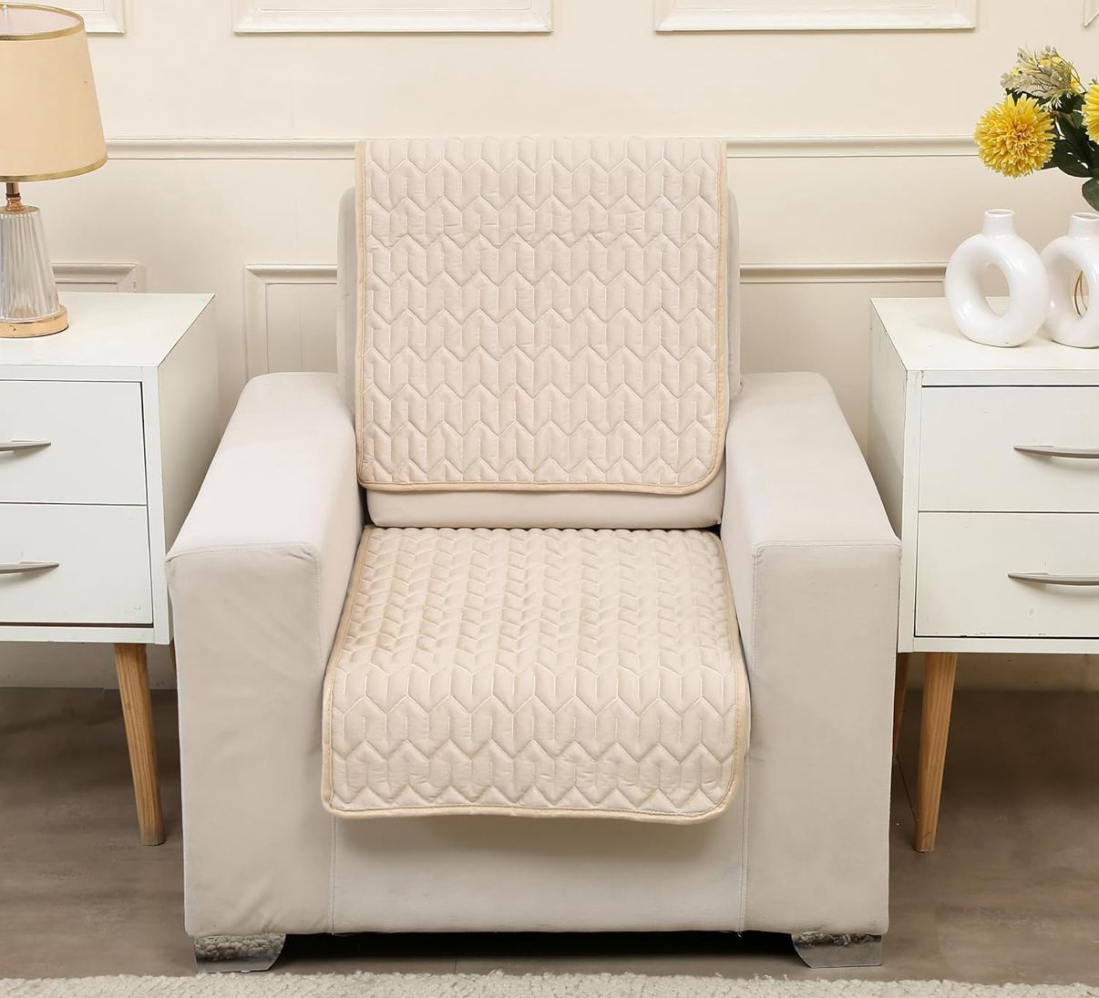 Caramel Honeycomb Seat Back Protector