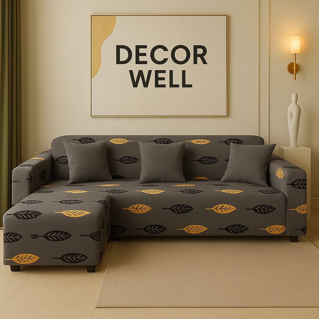 Light Gray Wide-Wale Corduroy Cover